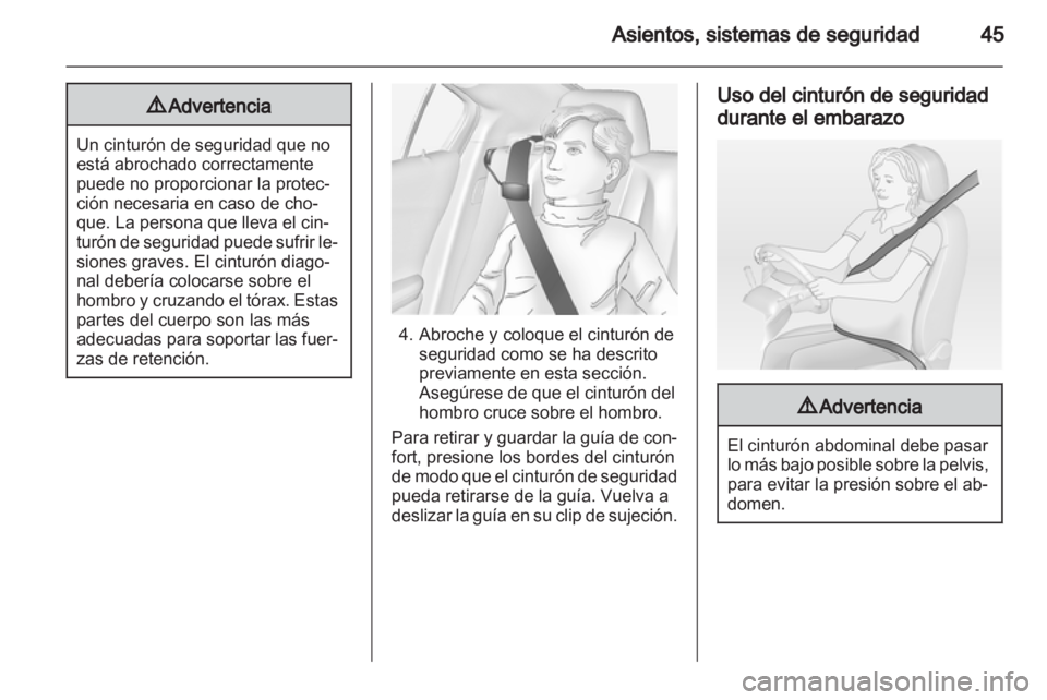 OPEL AMPERA 2013  Manual de Instrucciones (in Spanish) 