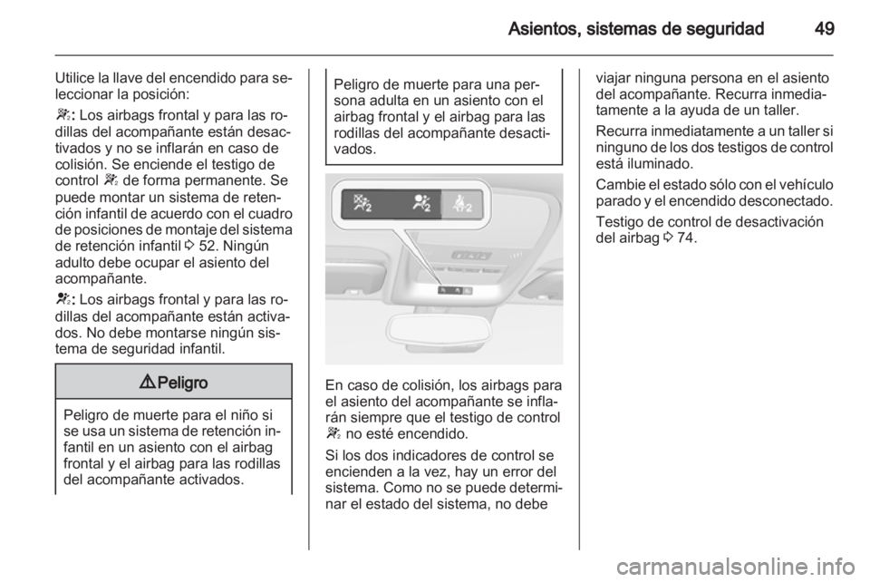 OPEL AMPERA 2013  Manual de Instrucciones (in Spanish) 