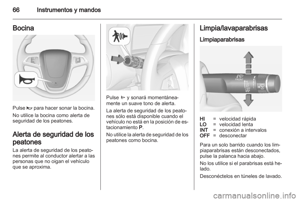 OPEL AMPERA 2013  Manual de Instrucciones (in Spanish) 