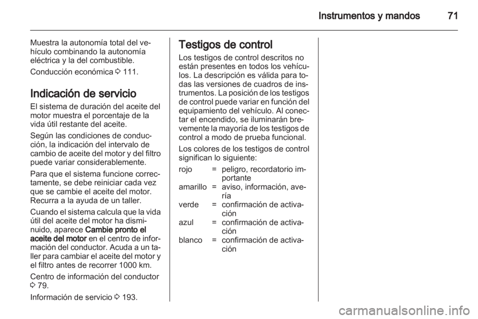 OPEL AMPERA 2013  Manual de Instrucciones (in Spanish) 