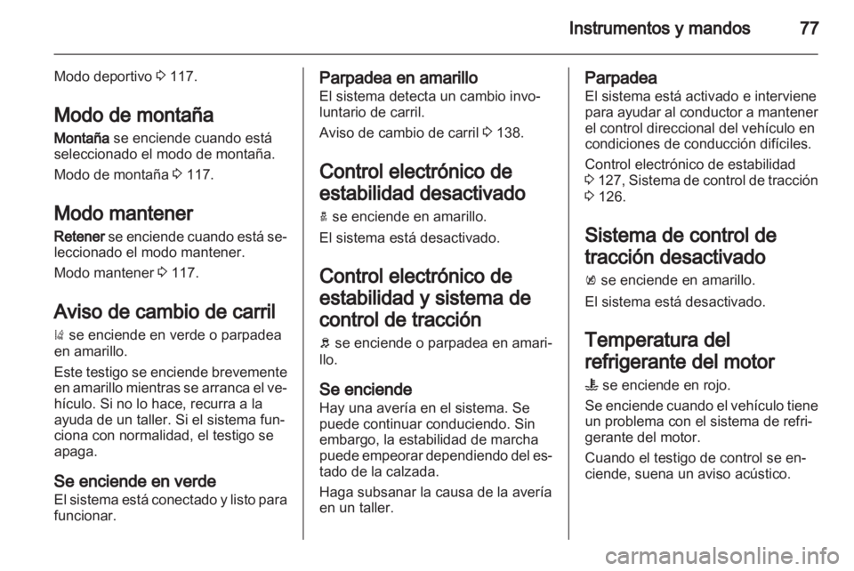 OPEL AMPERA 2013  Manual de Instrucciones (in Spanish) 