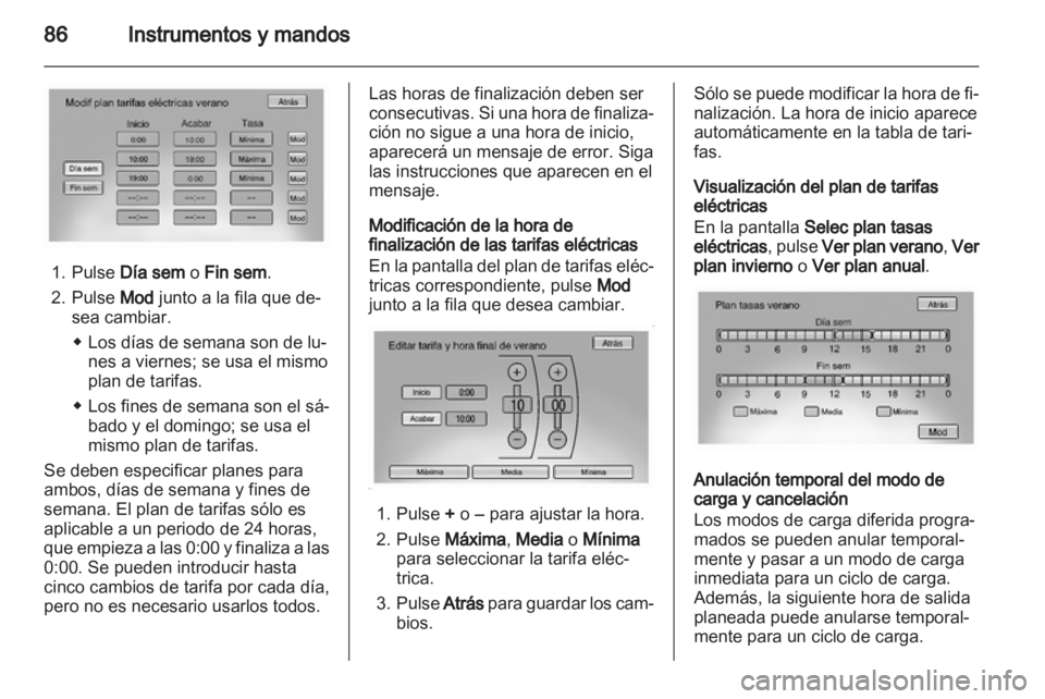 OPEL AMPERA 2013  Manual de Instrucciones (in Spanish) 