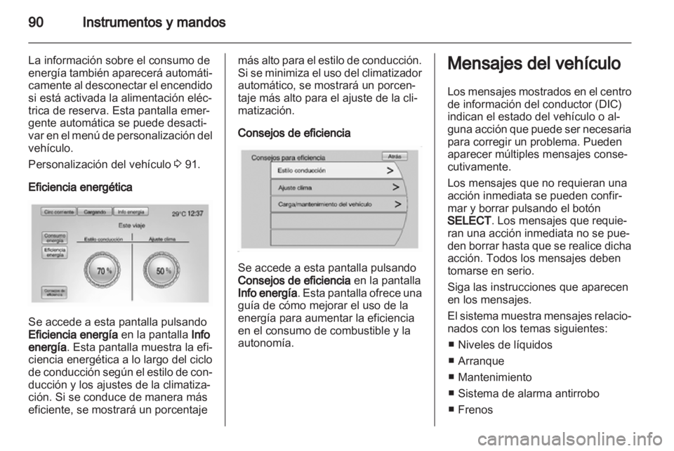 OPEL AMPERA 2013  Manual de Instrucciones (in Spanish) 