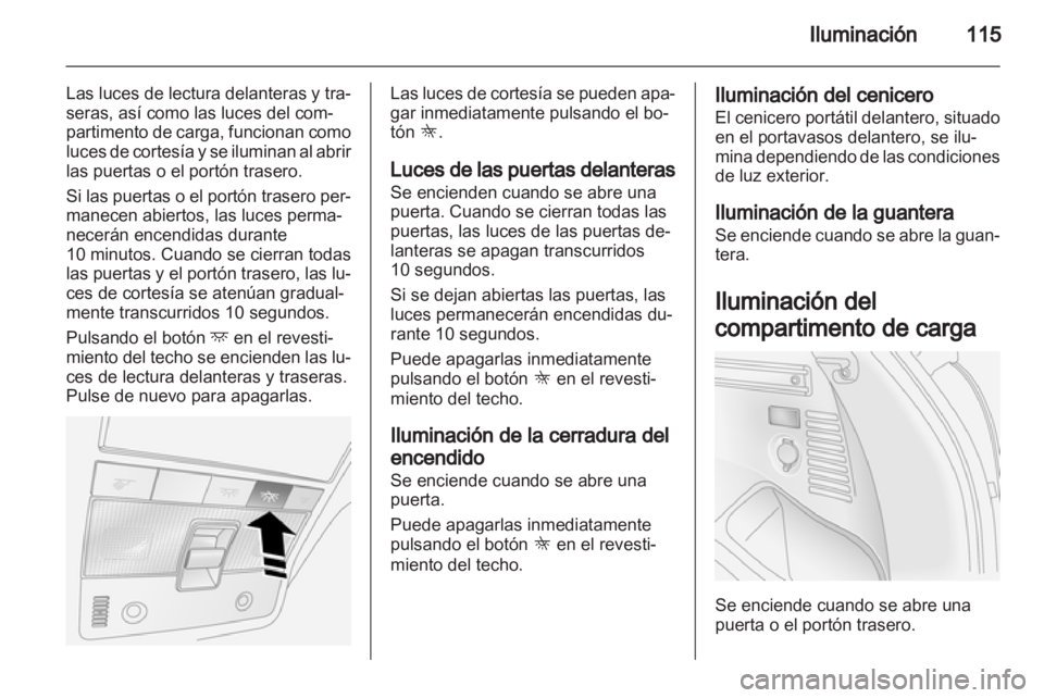 OPEL ANTARA 2011  Manual de Instrucciones (in Spanish) 