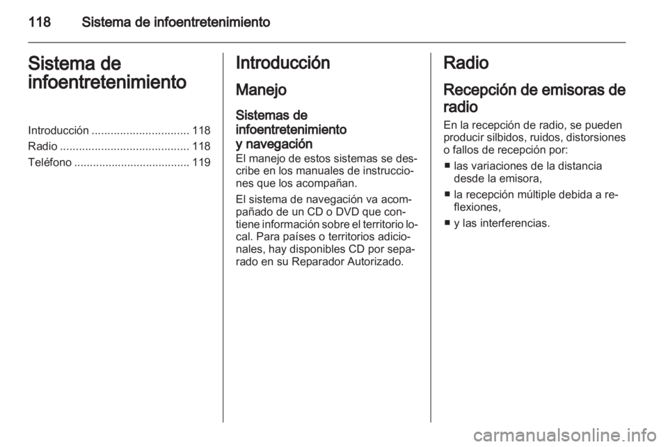 OPEL ANTARA 2011  Manual de Instrucciones (in Spanish) 