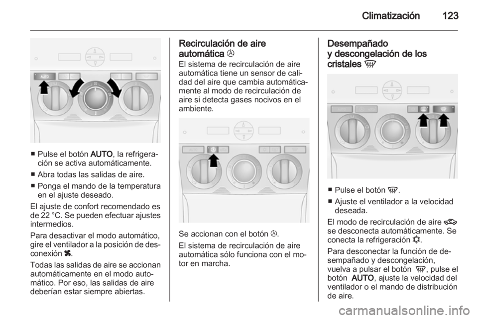 OPEL ANTARA 2011  Manual de Instrucciones (in Spanish) 