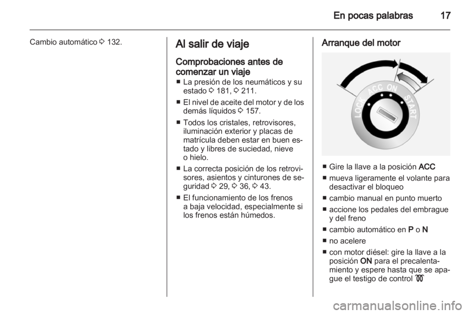 OPEL ANTARA 2011  Manual de Instrucciones (in Spanish) 