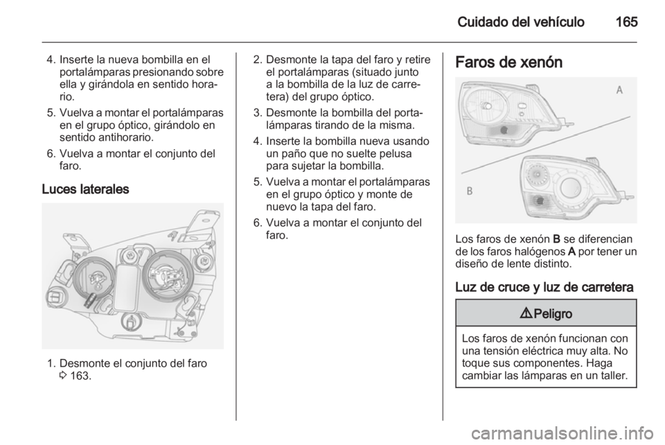 OPEL ANTARA 2011  Manual de Instrucciones (in Spanish) 