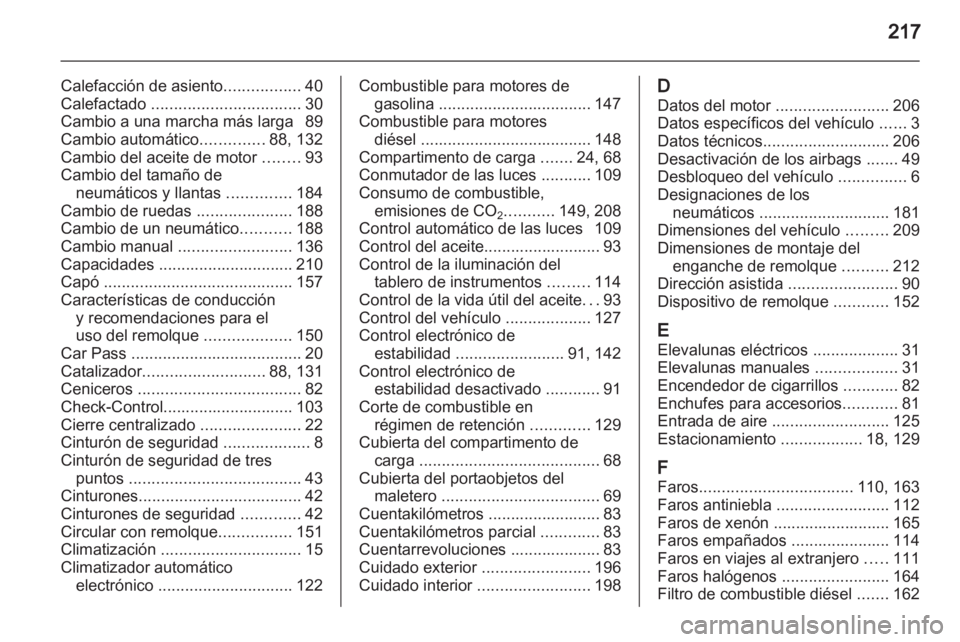 OPEL ANTARA 2011  Manual de Instrucciones (in Spanish) 