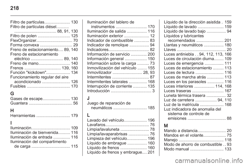 OPEL ANTARA 2011  Manual de Instrucciones (in Spanish) 