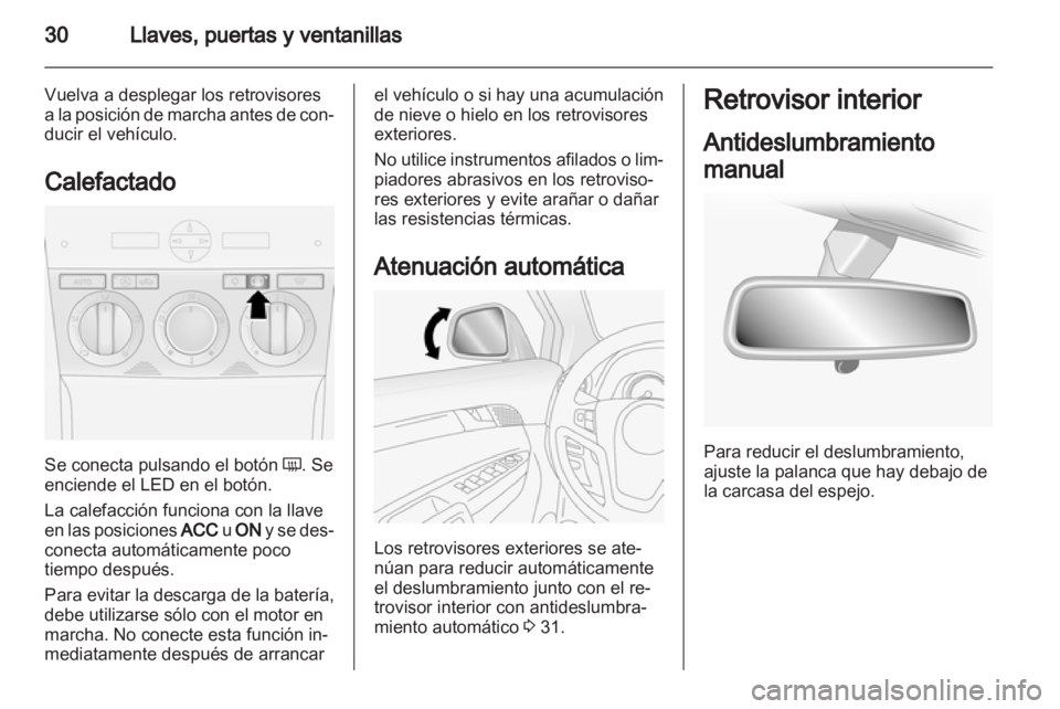 OPEL ANTARA 2011  Manual de Instrucciones (in Spanish) 