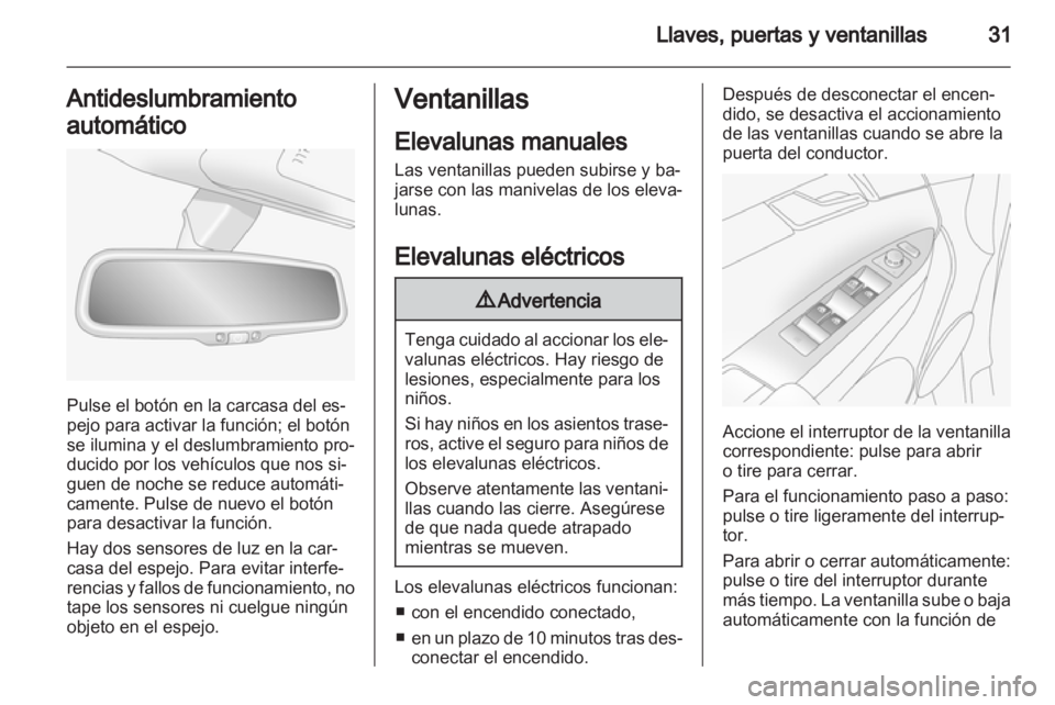 OPEL ANTARA 2011  Manual de Instrucciones (in Spanish) 