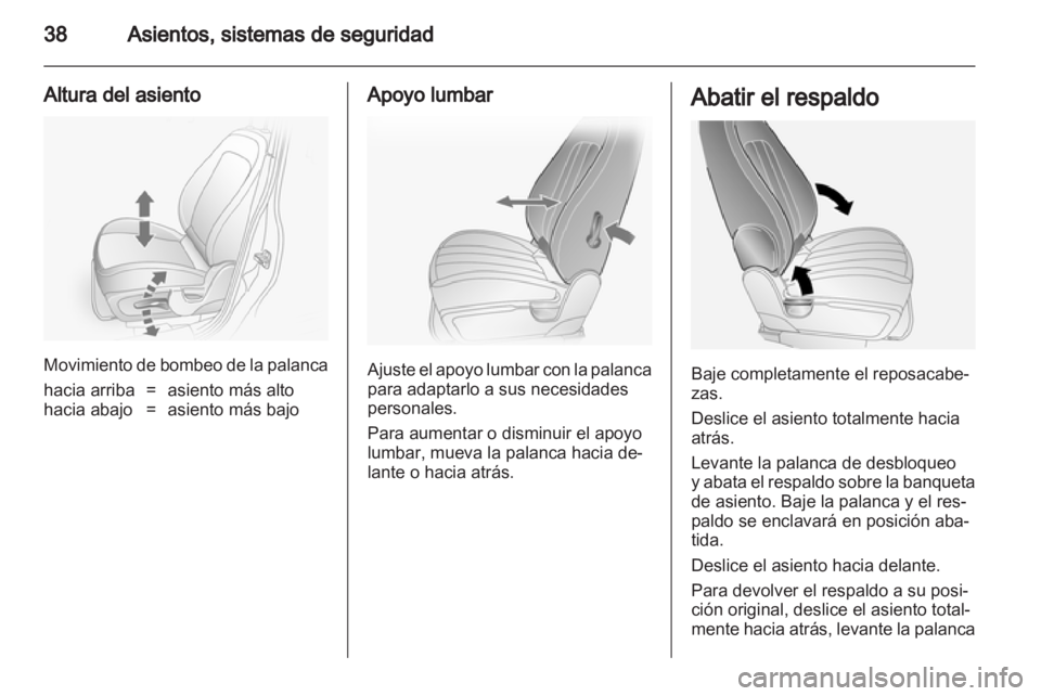 OPEL ANTARA 2011  Manual de Instrucciones (in Spanish) 