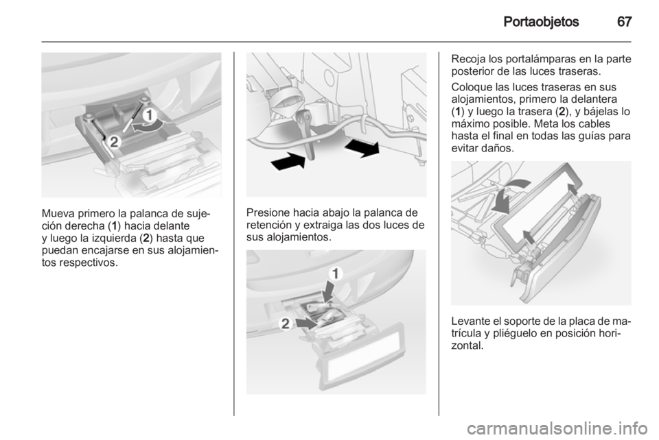 OPEL ANTARA 2011  Manual de Instrucciones (in Spanish) 