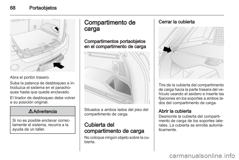 OPEL ANTARA 2011  Manual de Instrucciones (in Spanish) 