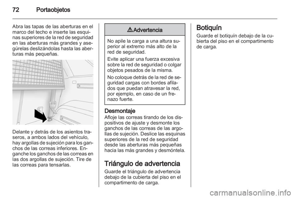OPEL ANTARA 2011  Manual de Instrucciones (in Spanish) 
