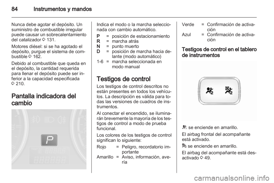 OPEL ANTARA 2011  Manual de Instrucciones (in Spanish) 