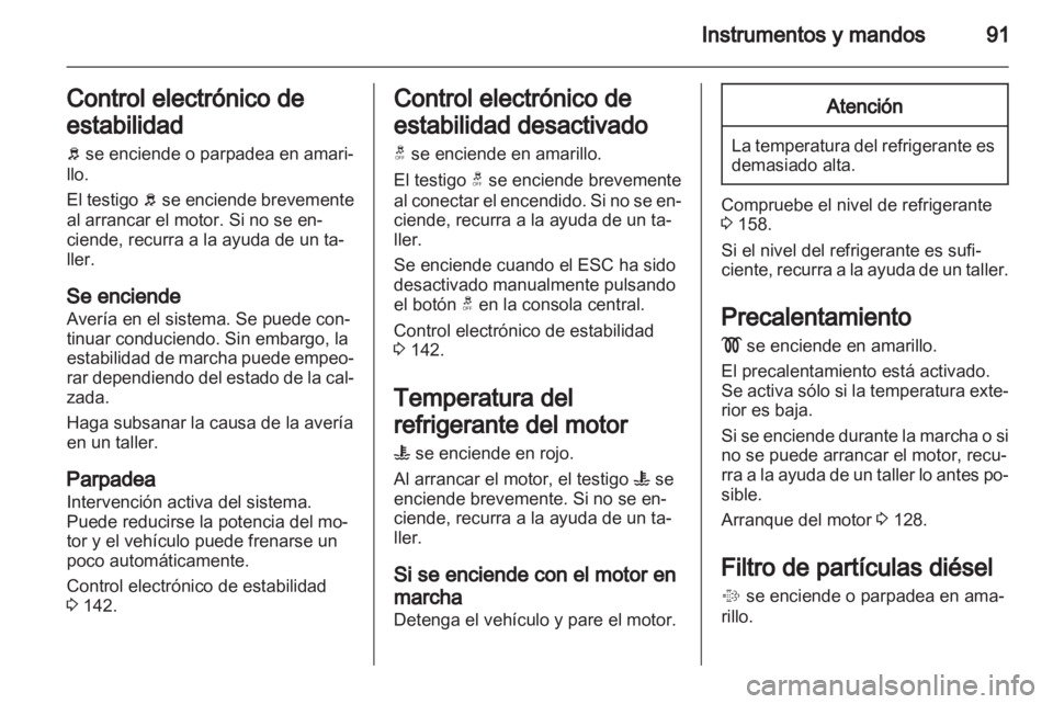 OPEL ANTARA 2011  Manual de Instrucciones (in Spanish) 