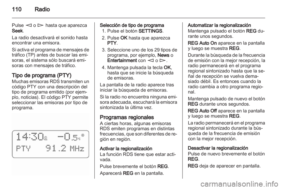 OPEL ANTARA 2012  Manual de infoentretenimiento (in Spanish) 