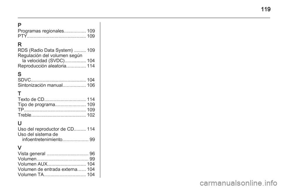 OPEL ANTARA 2012  Manual de infoentretenimiento (in Spanish) 