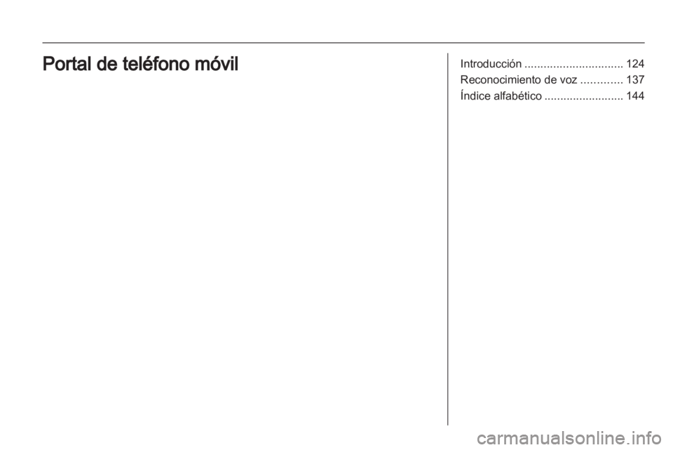 OPEL ANTARA 2012  Manual de infoentretenimiento (in Spanish) 