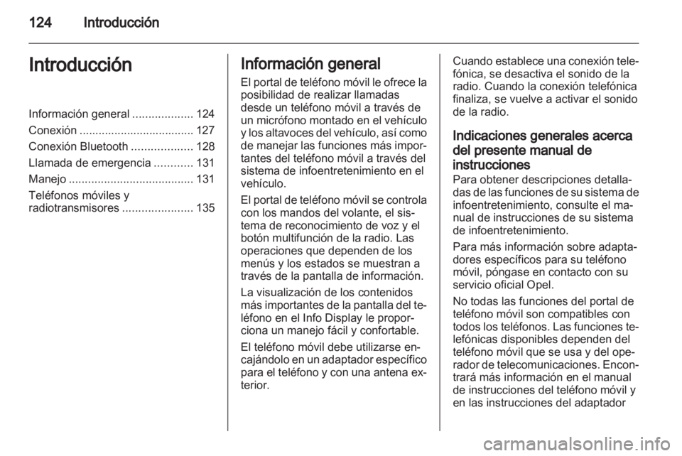 OPEL ANTARA 2012  Manual de infoentretenimiento (in Spanish) 