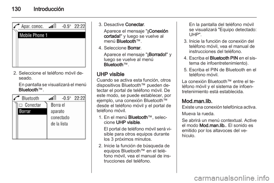 OPEL ANTARA 2012  Manual de infoentretenimiento (in Spanish) 