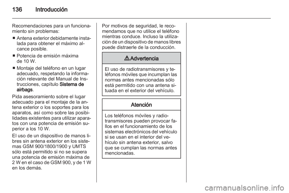 OPEL ANTARA 2012  Manual de infoentretenimiento (in Spanish) 