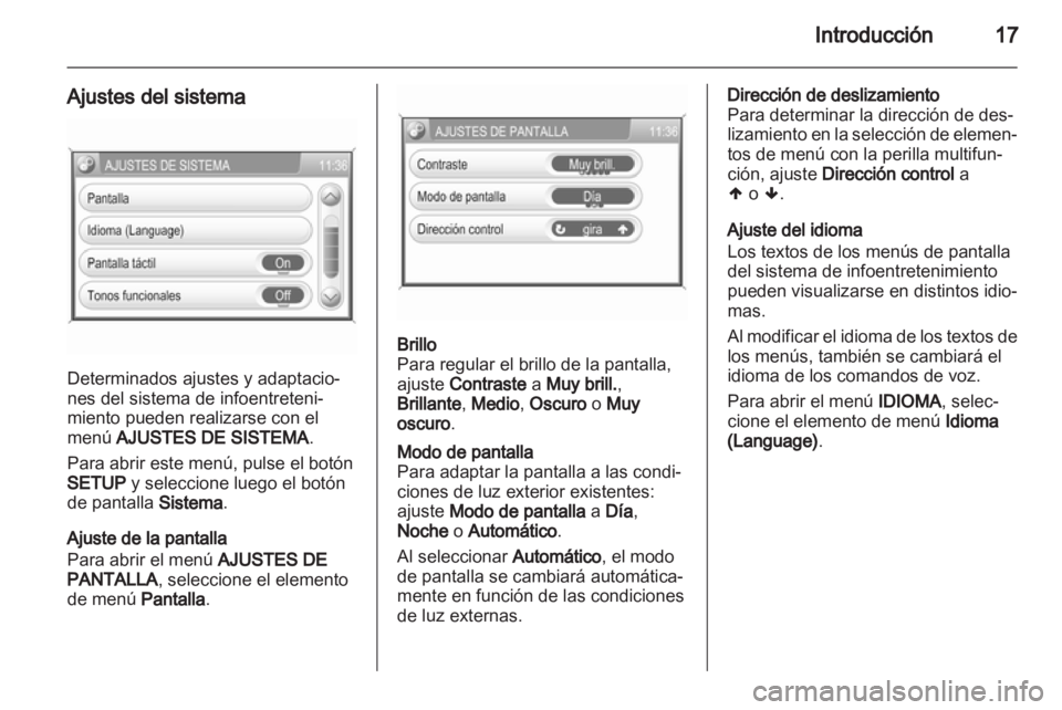 OPEL ANTARA 2012  Manual de infoentretenimiento (in Spanish) 