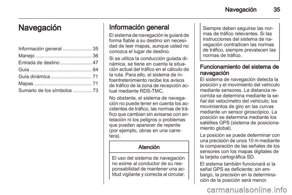 OPEL ANTARA 2012  Manual de infoentretenimiento (in Spanish) 
