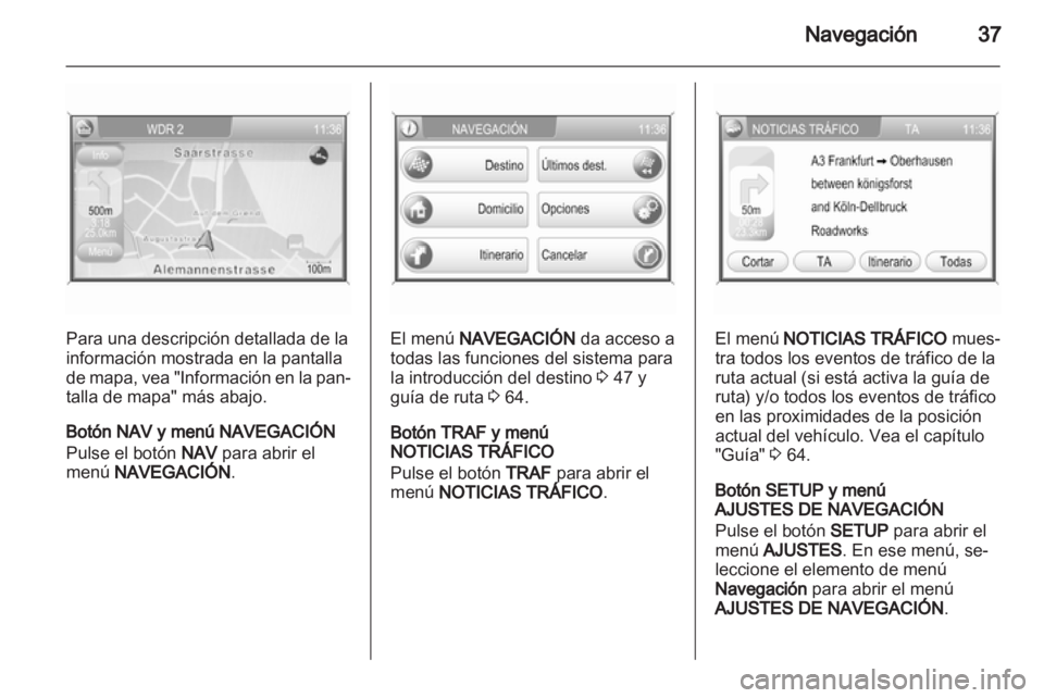 OPEL ANTARA 2012  Manual de infoentretenimiento (in Spanish) 