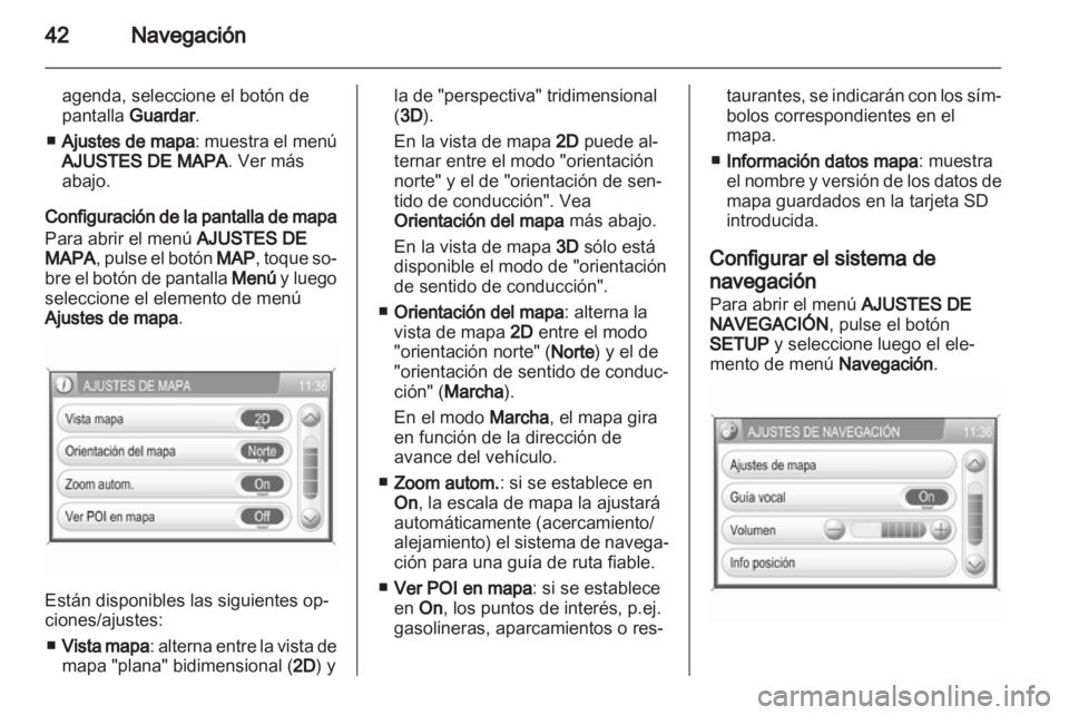 OPEL ANTARA 2012  Manual de infoentretenimiento (in Spanish) 