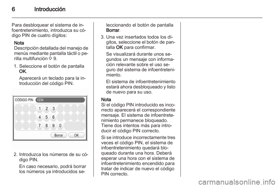 OPEL ANTARA 2012  Manual de infoentretenimiento (in Spanish) 
