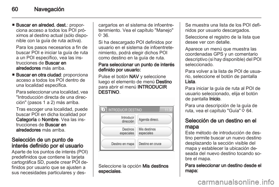 OPEL ANTARA 2012  Manual de infoentretenimiento (in Spanish) 