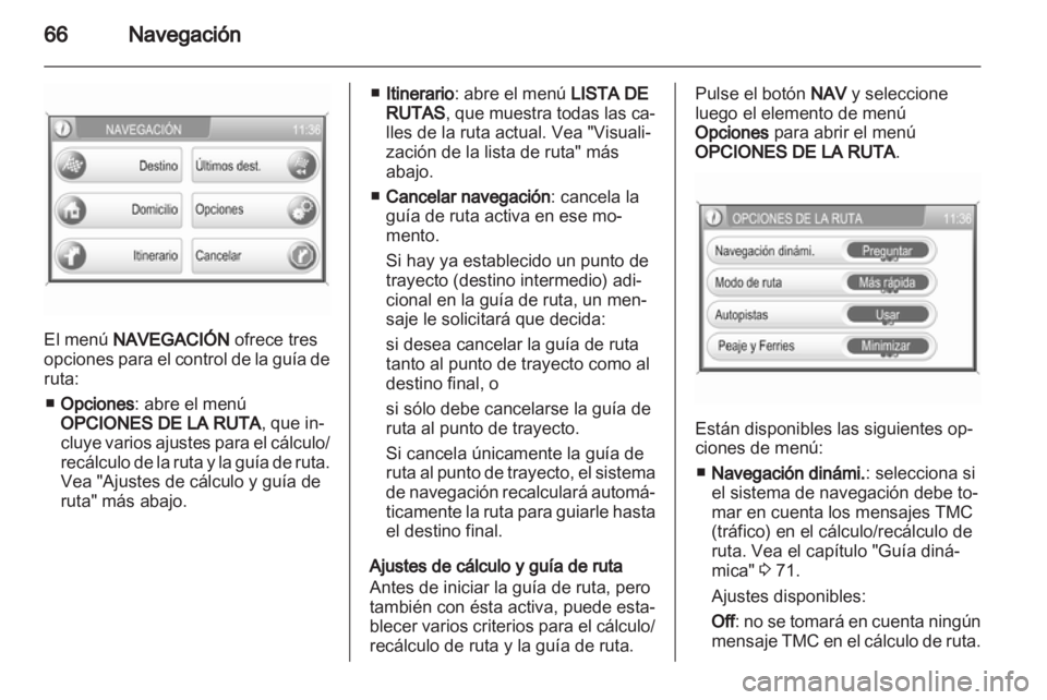 OPEL ANTARA 2012  Manual de infoentretenimiento (in Spanish) 