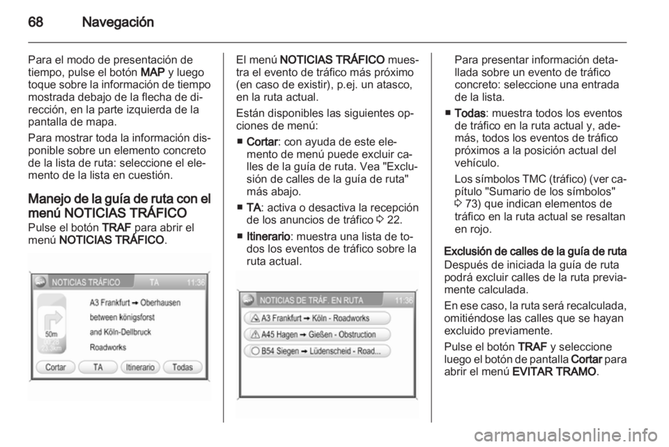 OPEL ANTARA 2012  Manual de infoentretenimiento (in Spanish) 