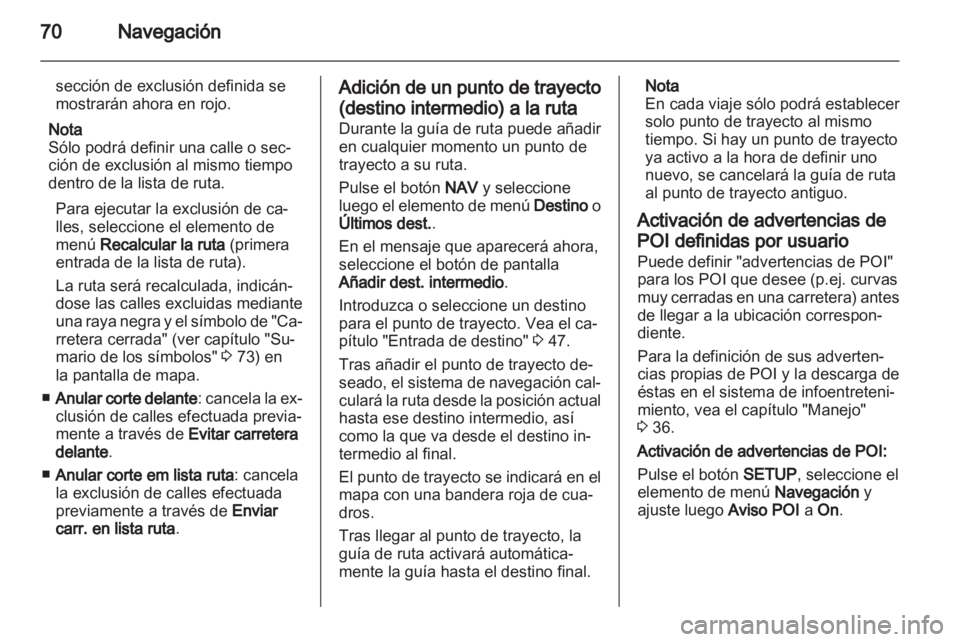 OPEL ANTARA 2012  Manual de infoentretenimiento (in Spanish) 