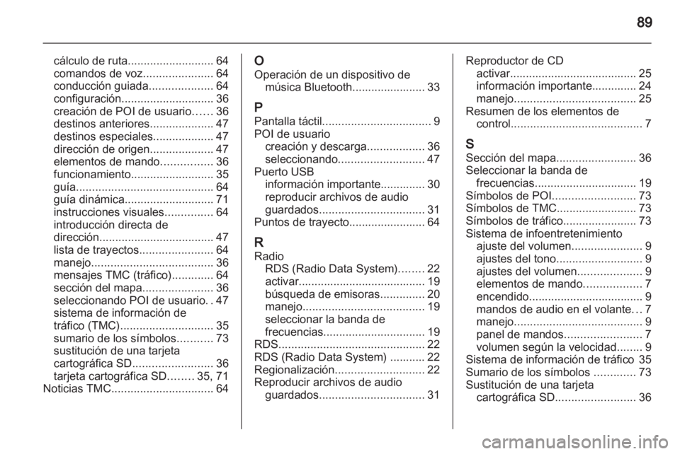 OPEL ANTARA 2012  Manual de infoentretenimiento (in Spanish) 