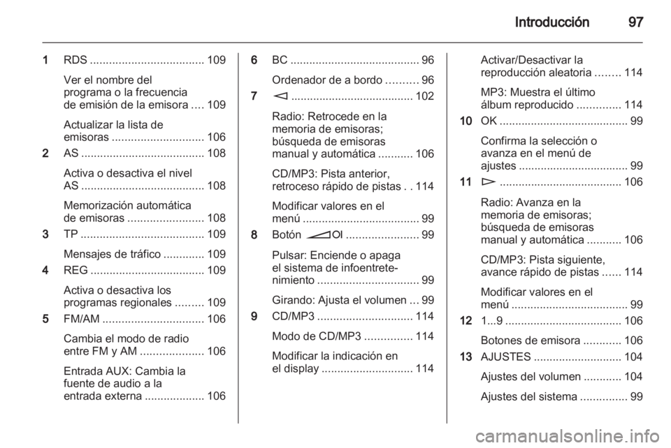 OPEL ANTARA 2012  Manual de infoentretenimiento (in Spanish) 