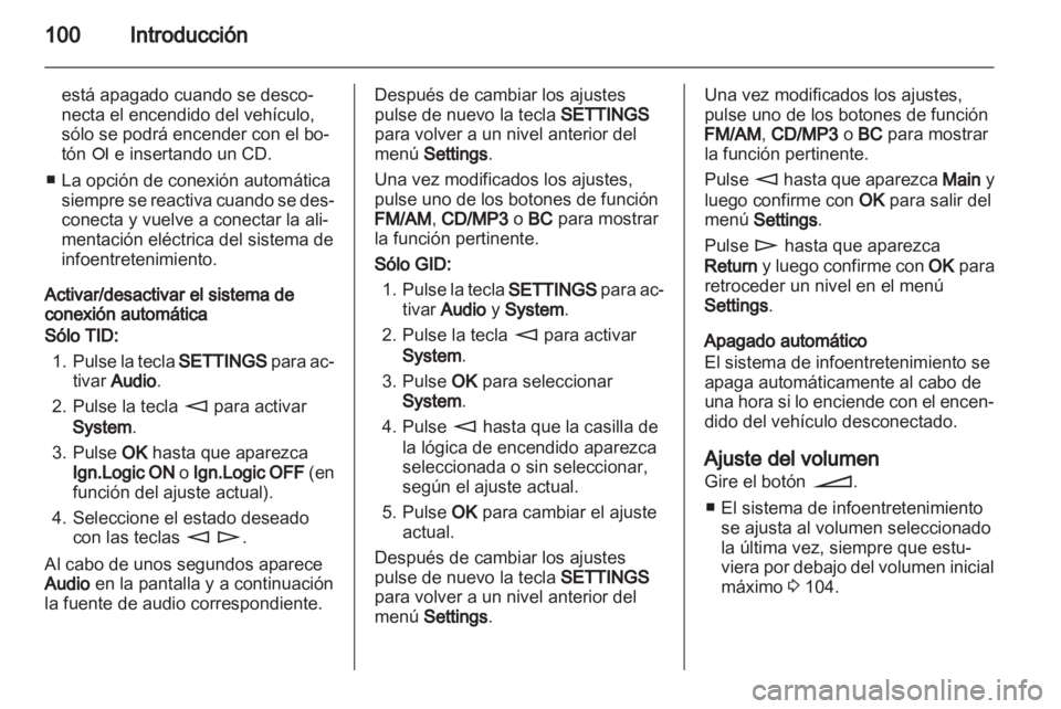 OPEL ANTARA 2012  Manual de infoentretenimiento (in Spanish) 