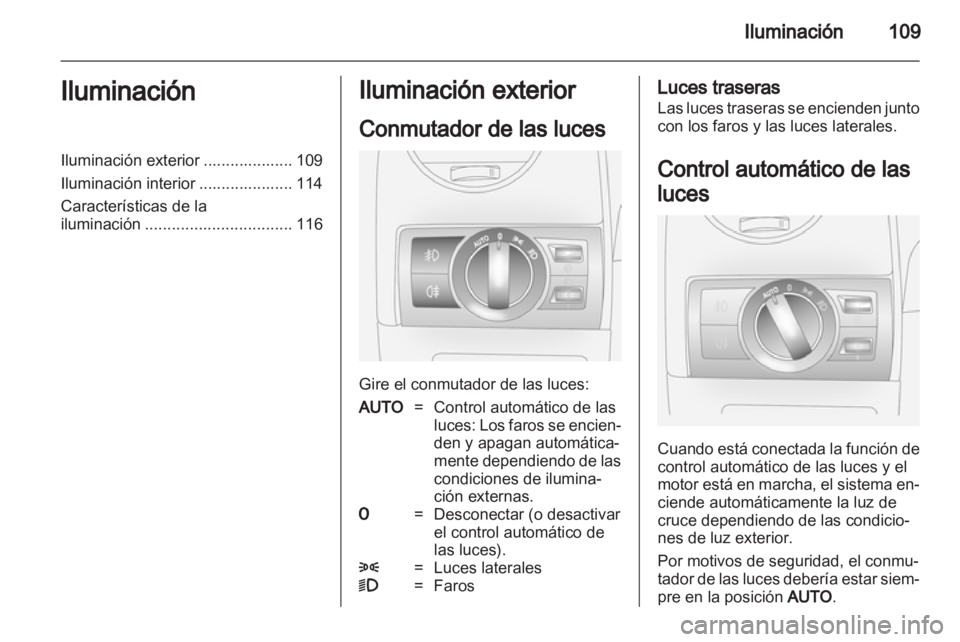 OPEL ANTARA 2012.5  Manual de Instrucciones (in Spanish) 