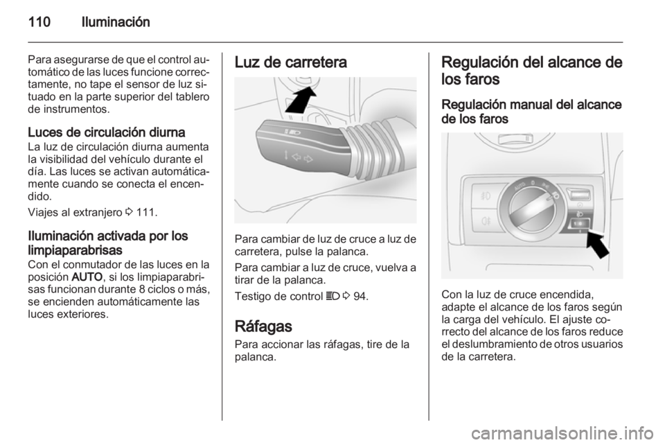OPEL ANTARA 2012.5  Manual de Instrucciones (in Spanish) 
