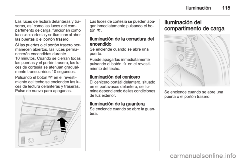 OPEL ANTARA 2012.5  Manual de Instrucciones (in Spanish) 