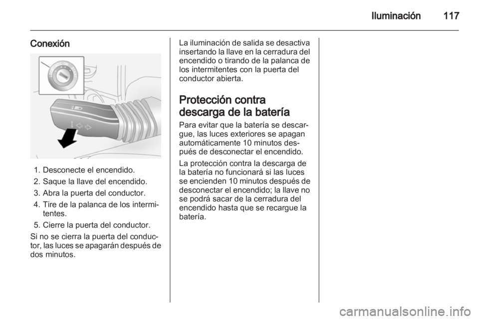 OPEL ANTARA 2012.5  Manual de Instrucciones (in Spanish) 