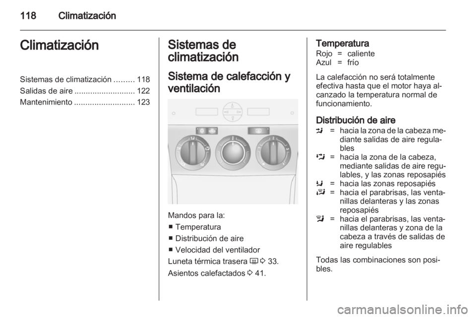 OPEL ANTARA 2012.5  Manual de Instrucciones (in Spanish) 