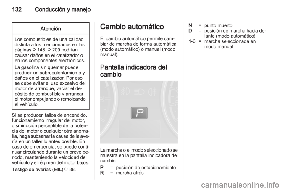 OPEL ANTARA 2012.5  Manual de Instrucciones (in Spanish) 