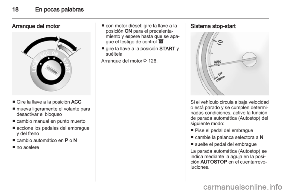 OPEL ANTARA 2012.5  Manual de Instrucciones (in Spanish) 