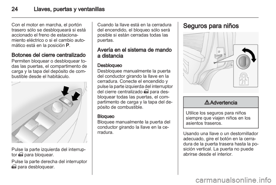 OPEL ANTARA 2012.5  Manual de Instrucciones (in Spanish) 