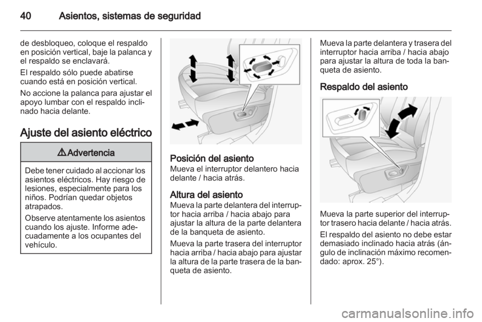 OPEL ANTARA 2012.5  Manual de Instrucciones (in Spanish) 