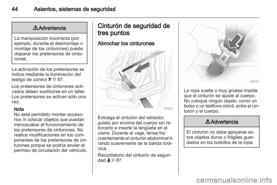 OPEL ANTARA 2012.5  Manual de Instrucciones (in Spanish) 